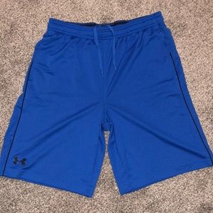 Under Armour shorts. Blue color. Size Large.